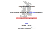Tablet Screenshot of janusschach.de